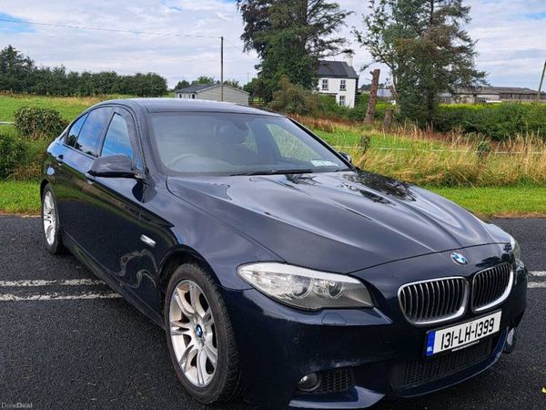 BMW 5-Series Saloon, Diesel, 2013, Blue