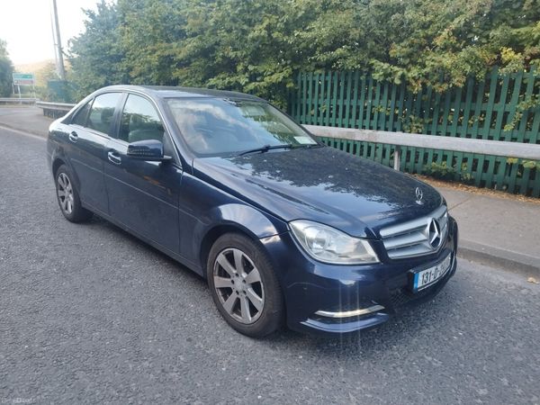 Mercedes-Benz C-Class Saloon, Diesel, 2013, Blue
