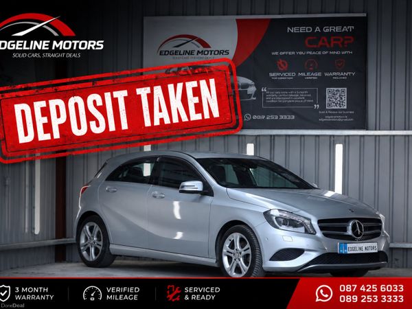 Mercedes-Benz A-Class Hatchback, Petrol, 2014, Silver