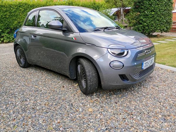 Fiat 500 Hatchback, Electric, 2022, Grey