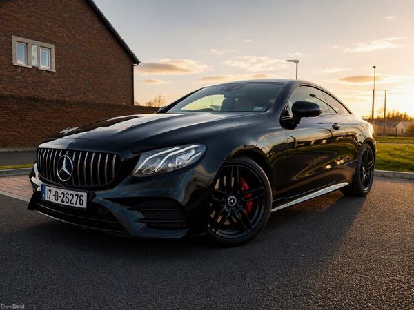 Mercedes-Benz E-Class Coupe, Diesel, 2017, Black