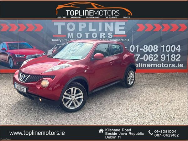 Nissan Juke SUV, Diesel, 2014, Red