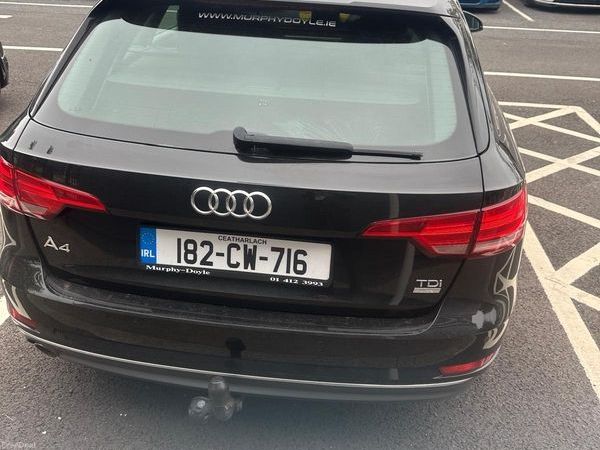 Audi A4 Estate, Diesel, 2018, Black