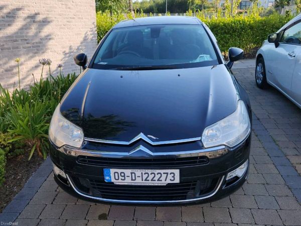 Citroen C5 Saloon, Diesel, 2009, Black