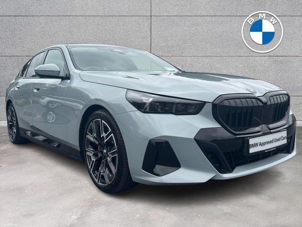 BMW 5-Series Saloon, Petrol Plug-in Hybrid, 2026, Grey