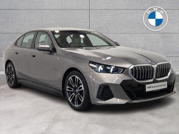 BMW 5-Series Saloon, Petrol Plug-in Hybrid, 2024, Grey
