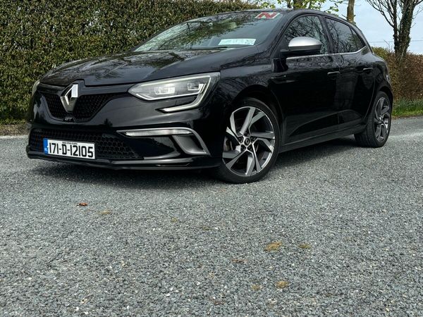 Renault Megane Hatchback, Petrol, 2017, Black