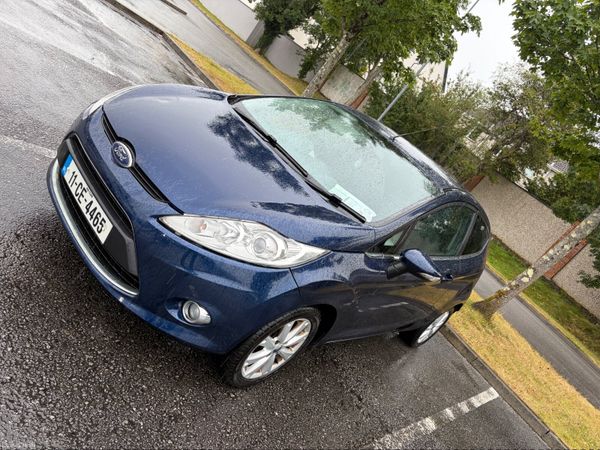 Ford Fiesta Hatchback, Petrol, 2011, Blue