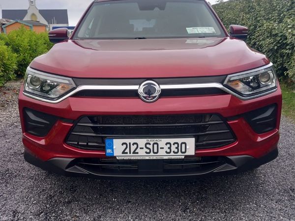 SsangYong Korando SUV, Petrol, 2021, Red