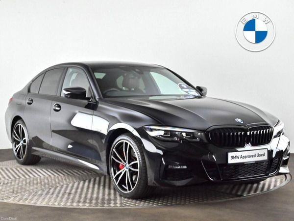 BMW 3-Series Saloon, Petrol Plug-in Hybrid, 2022, Black