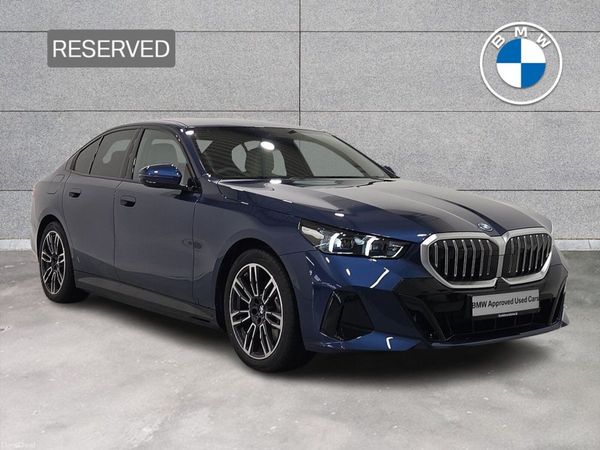 BMW 5-Series Saloon, Petrol Plug-in Hybrid, 2026, Blue