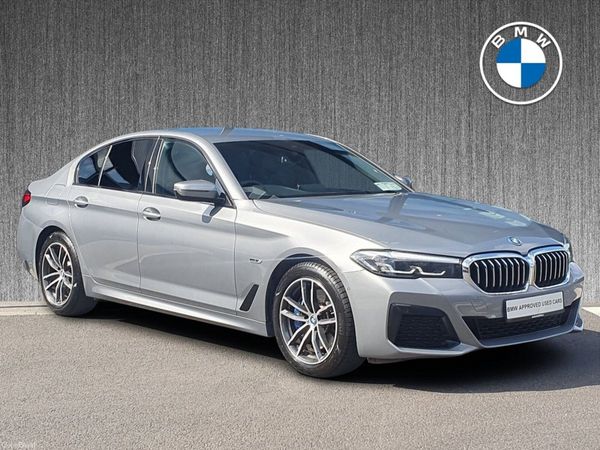 BMW 5-Series Saloon, Petrol Plug-in Hybrid, 2023, Grey