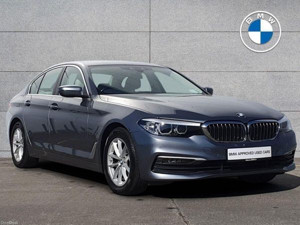 BMW 5-Series Saloon, Diesel, 2020, Blue