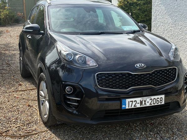Kia Sportage SUV, Diesel, 2017, Black