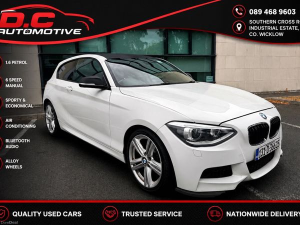 BMW 1-Series Hatchback, Petrol, 2013, White