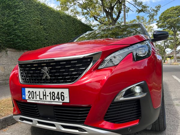 Peugeot 3008 Hatchback, Petrol, 2020, Red
