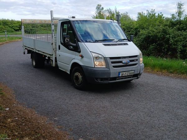 Ford Transit Dropside, Diesel, 2008, White