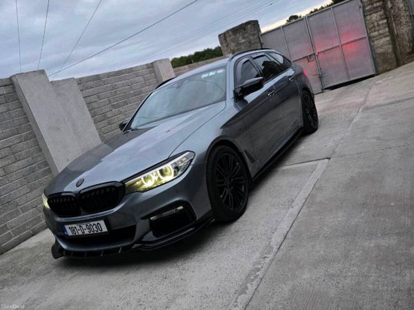 BMW 5-Series Estate, Diesel, 2018, Grey