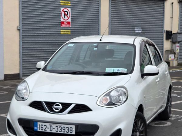 Nissan March Hatchback, Petrol, 2016, White