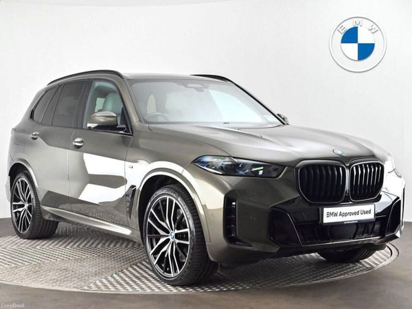 BMW X5 SUV, Petrol Plug-in Hybrid, 2024, Green