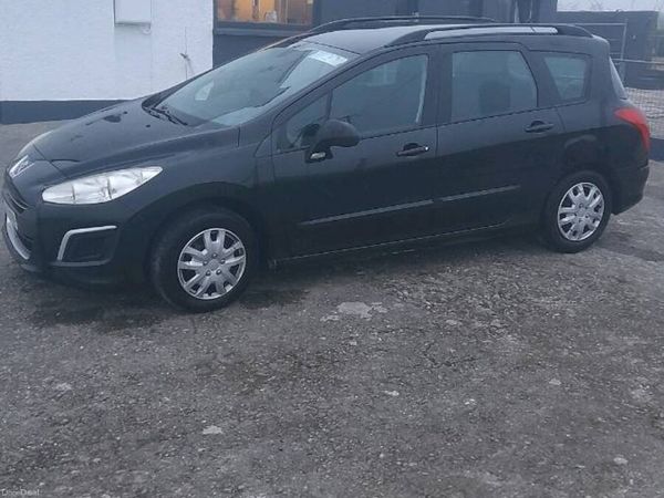Peugeot 308 Estate, Diesel, 2013, Black