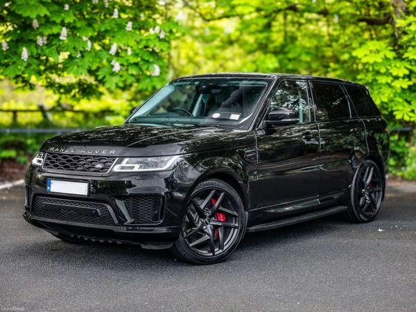 Land Rover Range Rover Sport SUV, Petrol Plug-in Hybrid, 2020, Black