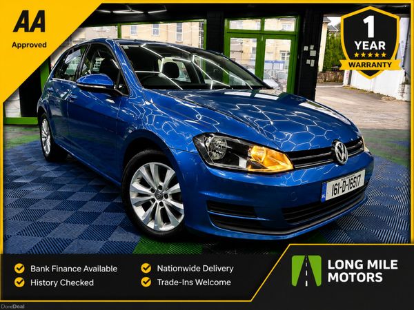 Volkswagen Golf Estate, Petrol, 2016, Blue