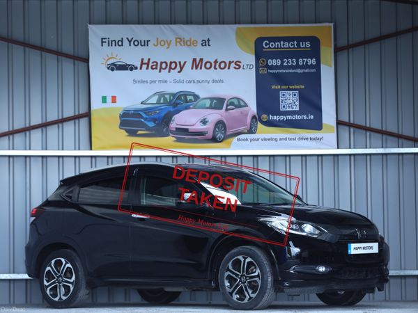 Honda Vezel SUV, Petrol Hybrid, 2014, Black