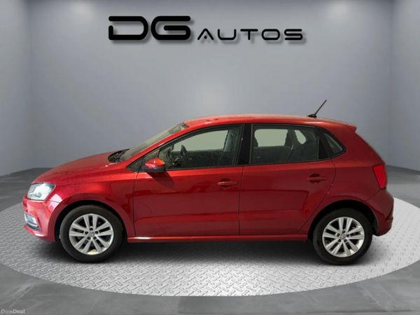 Volkswagen Polo Hatchback, Petrol, 2017, Red