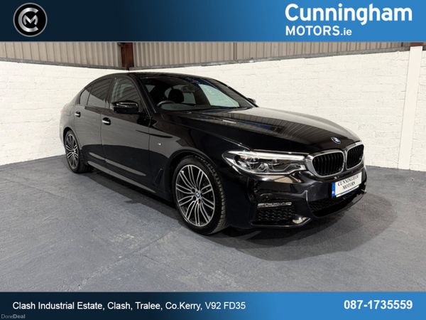 BMW 5-Series Saloon, Diesel, 2017, Black