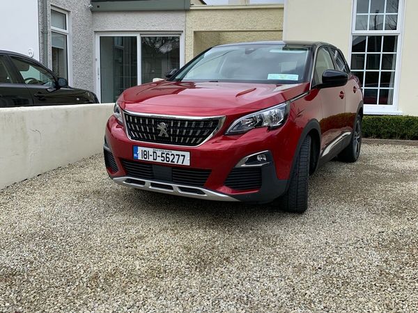 Peugeot 3008 MPV, Diesel, 2018, Red