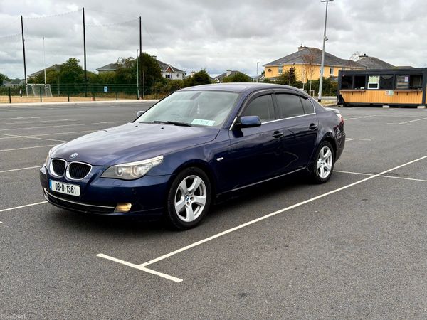 BMW 5-Series Saloon, Diesel, 2008, Blue