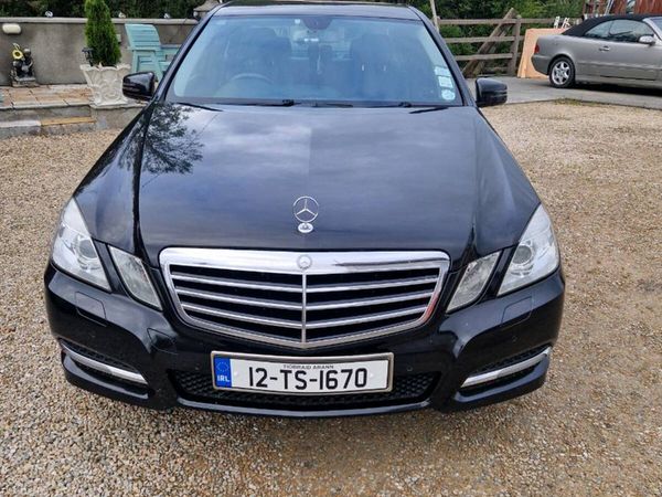 Mercedes-Benz E-Class Saloon, Diesel, 2012, Black