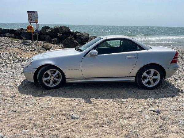 Mercedes-Benz SLK Convertible, Petrol, 2003, Silver