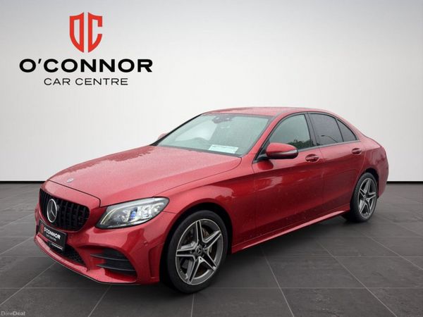 Mercedes-Benz C-Class Saloon, Diesel, 2019, Red