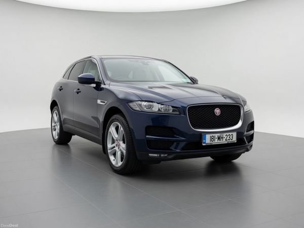 Jaguar F-Pace SUV, Diesel, 2018, Blue