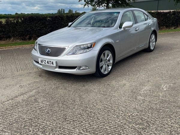 Lexus LS Saloon, Petrol Hybrid, 2009, Silver