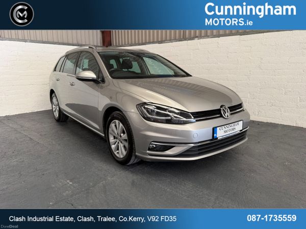 Volkswagen Golf Estate, Petrol, 2018, Silver