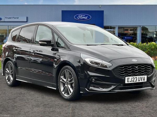 Ford S-Max Estate, Petrol Hybrid, 2023, Black