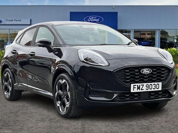 Ford Puma SUV, Petrol Hybrid, 2024, Black