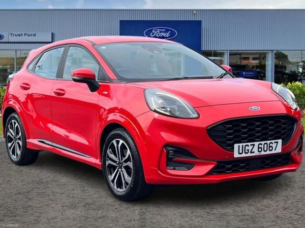 Ford Puma SUV, Petrol, 2021, Red