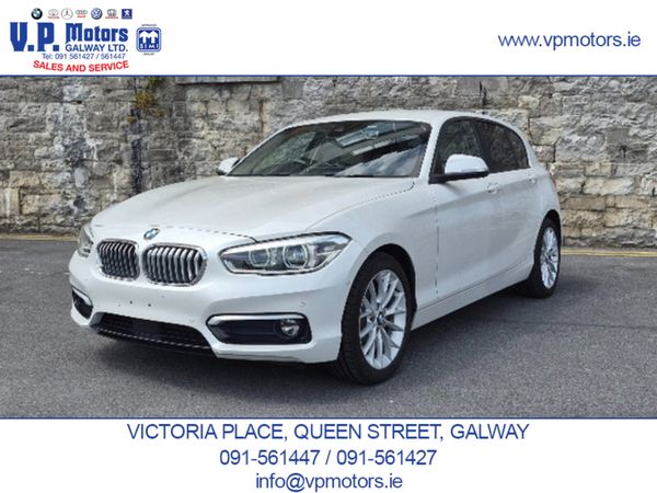 BMW 1-Series Hatchback, Diesel, 2019, White