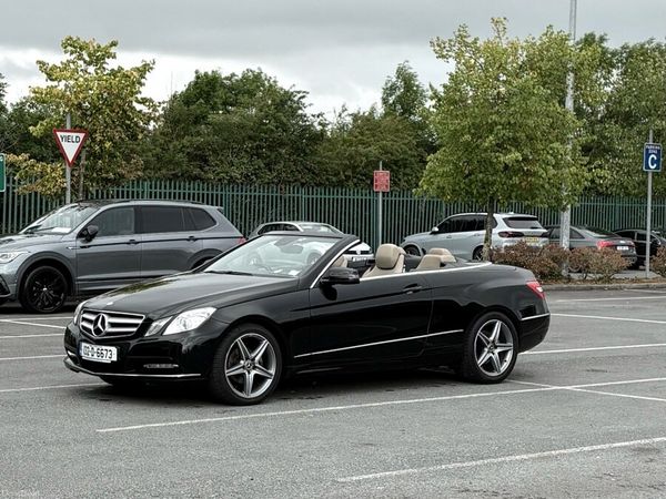 Mercedes-Benz E-Class Convertible, Diesel, 2013, Black