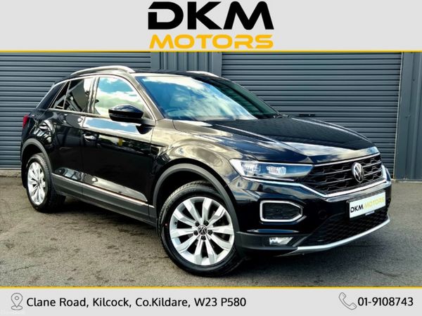 Volkswagen T-Roc SUV, Petrol, 2022, Black