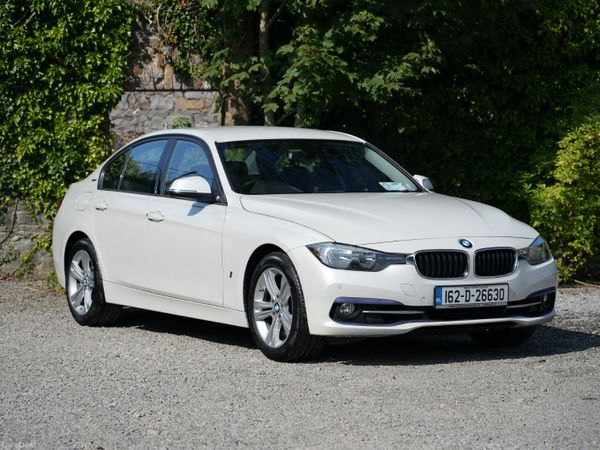 BMW 3-Series Saloon, Petrol Plug-in Hybrid, 2016, White