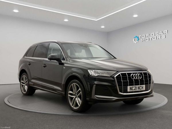 Audi Q7 SUV, Diesel Hybrid, 2021, Black