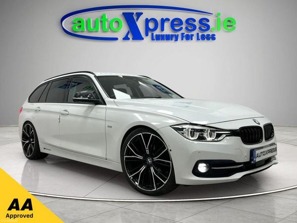 BMW 3-Series Estate, Diesel, 2017, White
