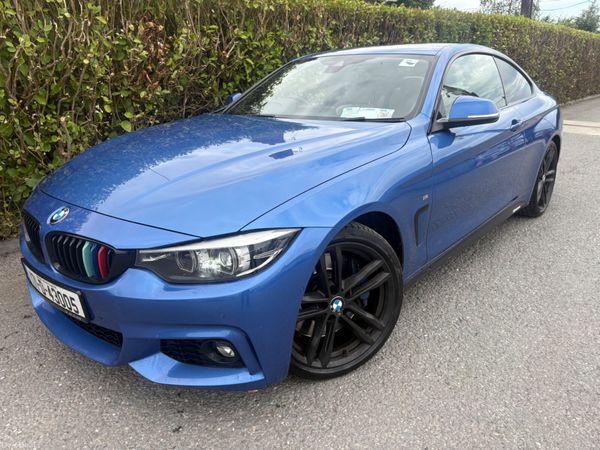 BMW 4-Series Coupe, Petrol, 2017, Blue