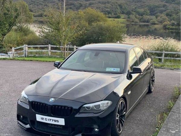 BMW 5-Series Saloon, Diesel, 2012, Black