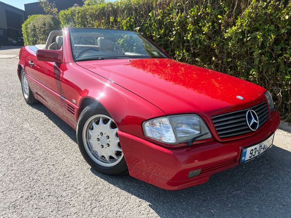 Mercedes-Benz SL-Class Convertible, Petrol, 1993, Red